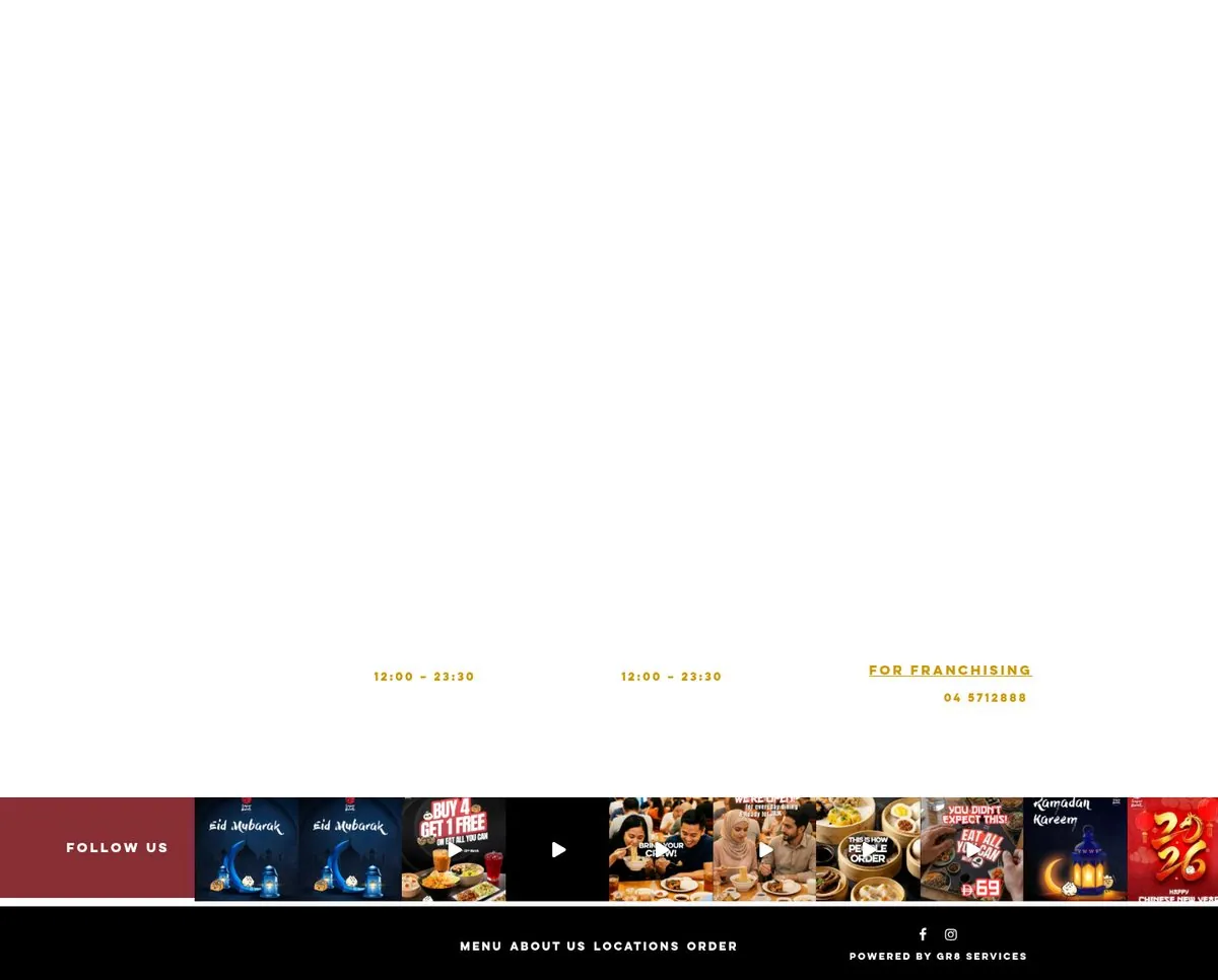 Super Bowl Cafe — Everything regulars need, one scroll away
